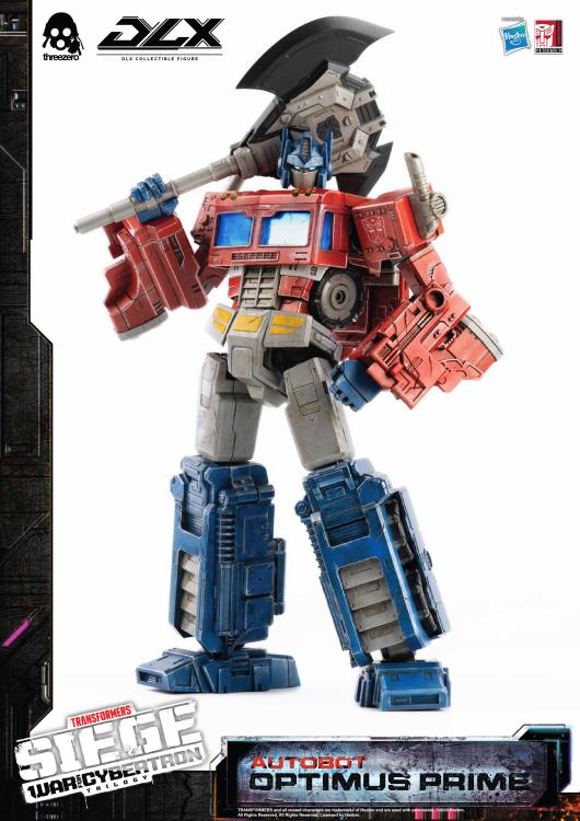 PREORDER Transformers: War for Cybertron Trilogy DLX Scale Collectible Series Autobot Optimus Prime Action Figure