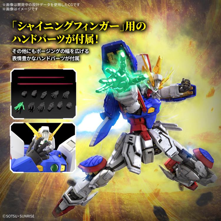 PREORDER Mobile Fighter G Gundam RG GF13-017NJ Shining Gundam 1/144 Scale Model Kit