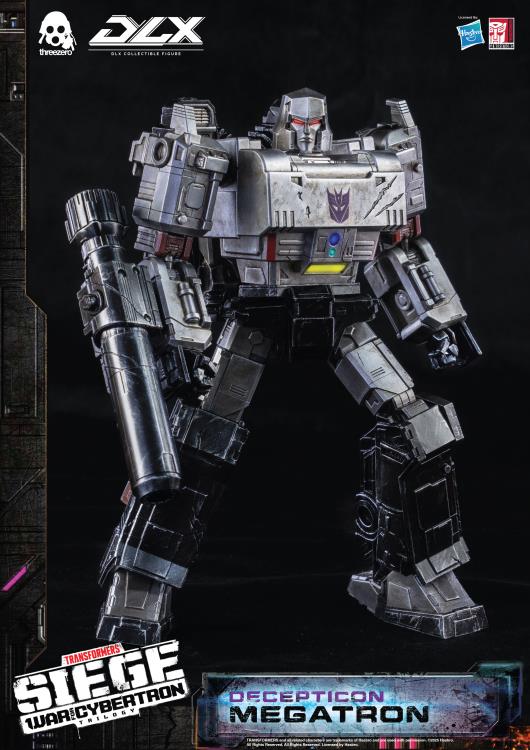 PREORDER Transformers: War for Cybertron Trilogy DLX Scale Collectible Series Decepticon Megatron Action Figure