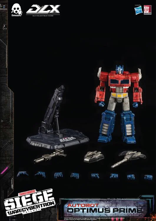 PREORDER Transformers: War for Cybertron Trilogy DLX Scale Collectible Series Autobot Optimus Prime Action Figure