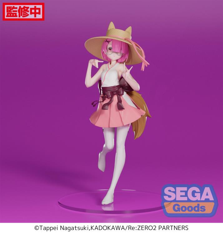 PREORDER Re:Zero Starting Life in Another World Luminasta Ram (Kon Kon Fox)