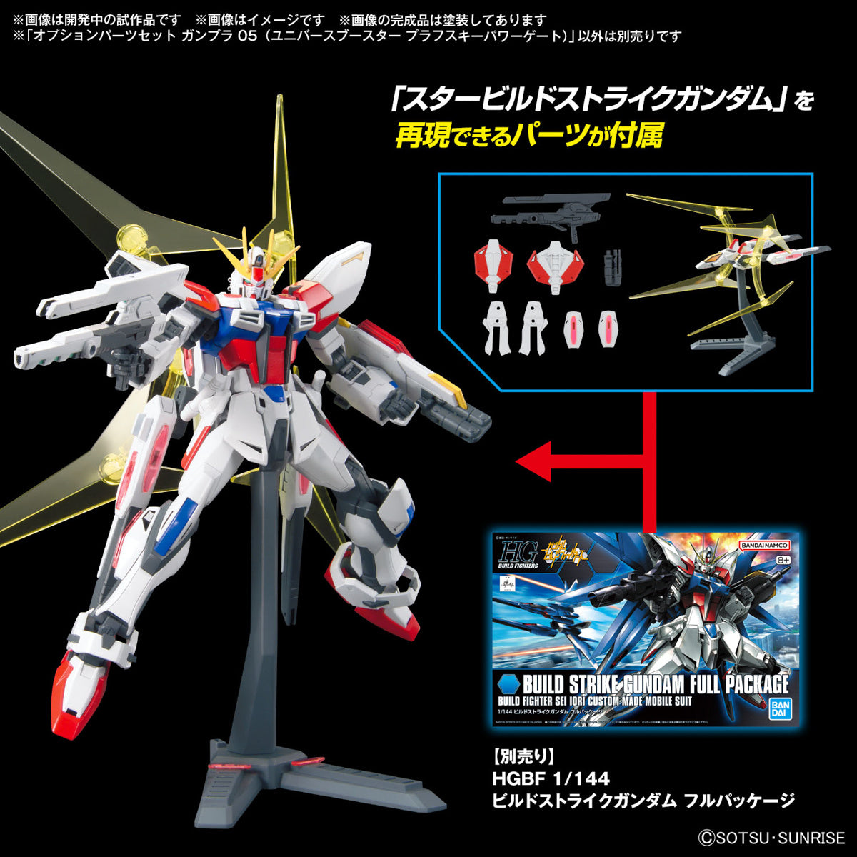 PREORDER 1/144 Option Parts Set Gunpla 05 (Universe Booster Plavsky Power Gate)