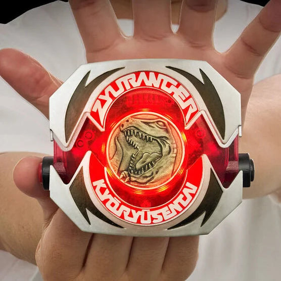 PREORDER Mighty Morphin Powre Rangers Kyoryu Sentai Zyuranger Dino Buckler (Memorial Edition) (5 SLOTS ONLY)