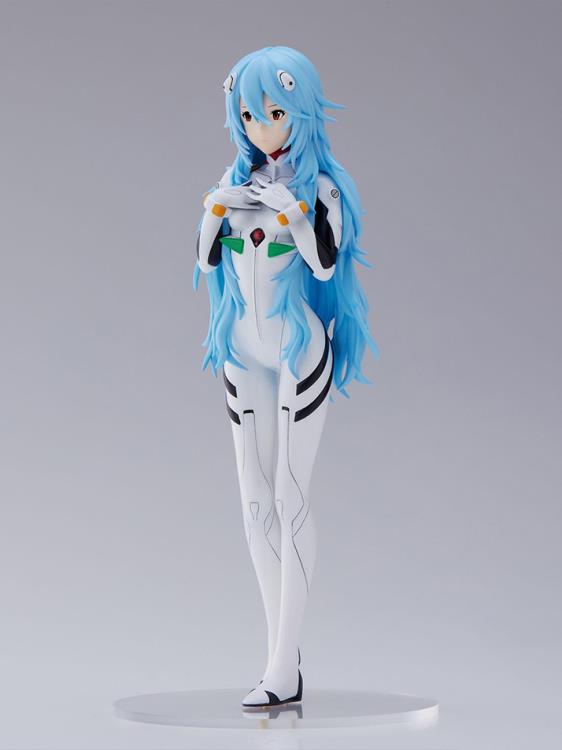 PREORDER Rebuild of Evangelion Rei Ayanami (Long Hair Ver.) Super Premium Figure