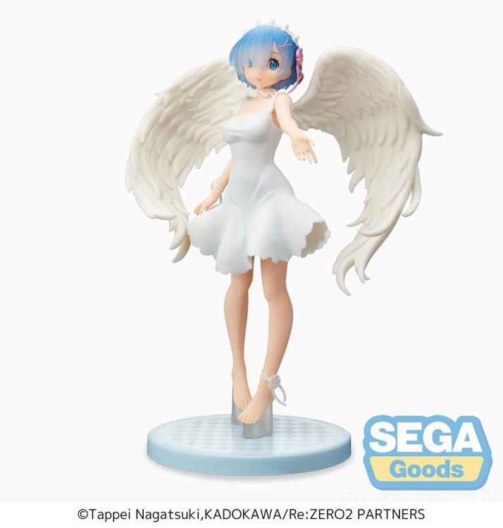 PREORDER Re:Zero Starting Life in Another World Rem (Demon Angel Ver.) Super Premium Figure (Reissue)
