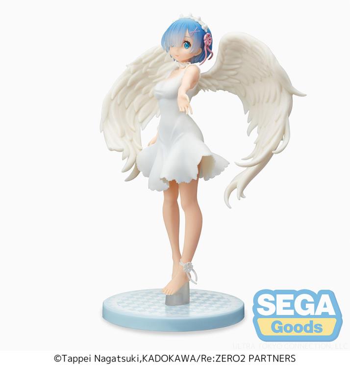 PREORDER Re:Zero Starting Life in Another World Rem (Demon Angel Ver.) Super Premium Figure (Reissue)