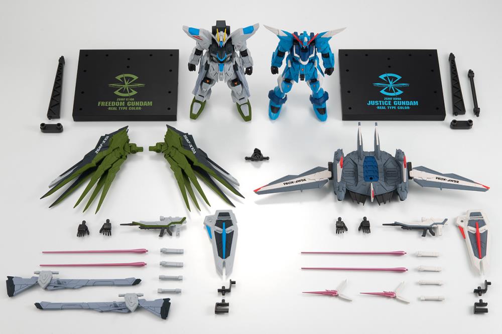 IN STOCK Premium Bandai MOBILE SUIT GUNDAM G-FRAME FA FREEDOM GUNDAM (REAL TYPE COLOUR) & JUSTICE GUNDAM (REAL TYPE COLOUR)