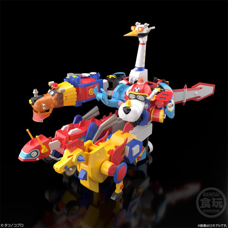 PREORDER Tatsunoko Productions 60th Anniversary Time Bokan SMP Gattai Time Bokan Robot Exclusive Model Kit Set