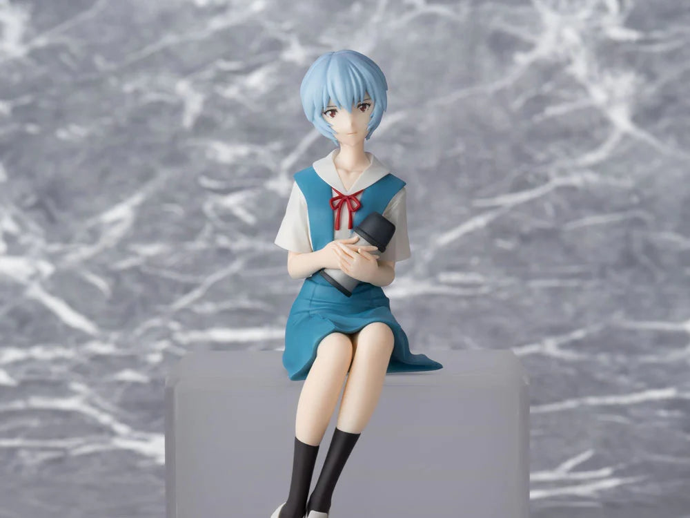 PREORDER Rebuild of Evangelion Rei Ayanami Premium Perching Figure