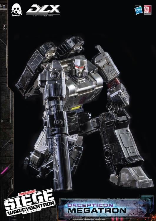 PREORDER Transformers: War for Cybertron Trilogy DLX Scale Collectible Series Decepticon Megatron Action Figure