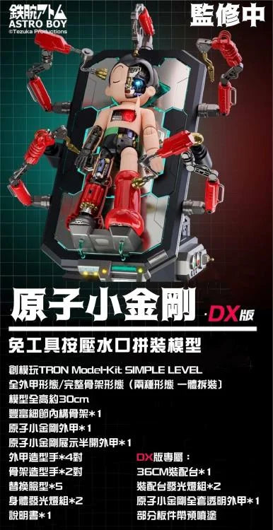PREORDER Astro Boy Simple Level Astro Boy (DX Version) TRON Model Kit REISSUE