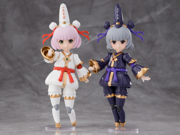 PREORDER A.T.K. Girl Black and White Impermanence Set of 2 Figures (Collection Card Ver.) 1/12 Scale Model Kit