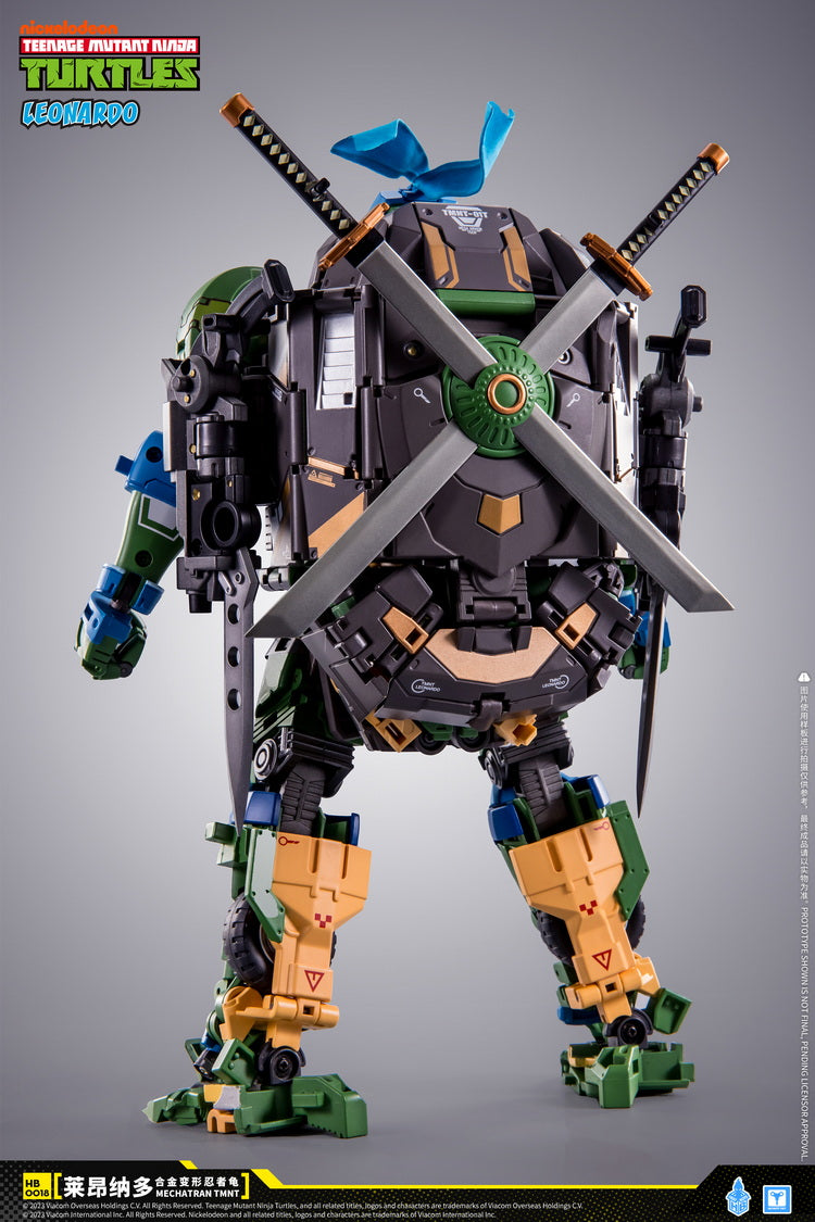 PREORDER HeatBoys - HB0018 - Transformation TMNT Leonardo