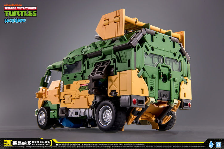 PREORDER HeatBoys - HB0018 - Transformation TMNT Leonardo