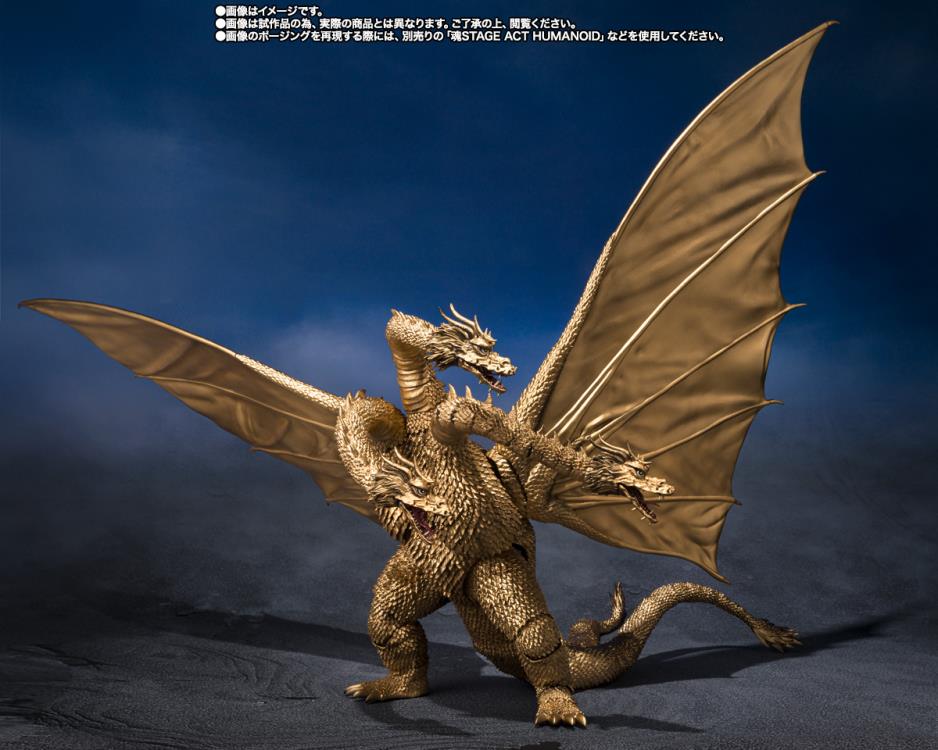 PREORDER Godzilla vs. Gigan (1972) S.H.MonsterArts King Ghidorah Action Figure