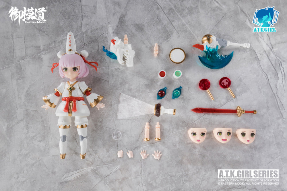 PREORDER A.T.K. Girl Black and White Impermanence Set of 2 Figures (Collection Card Ver.) 1/12 Scale Model Kit