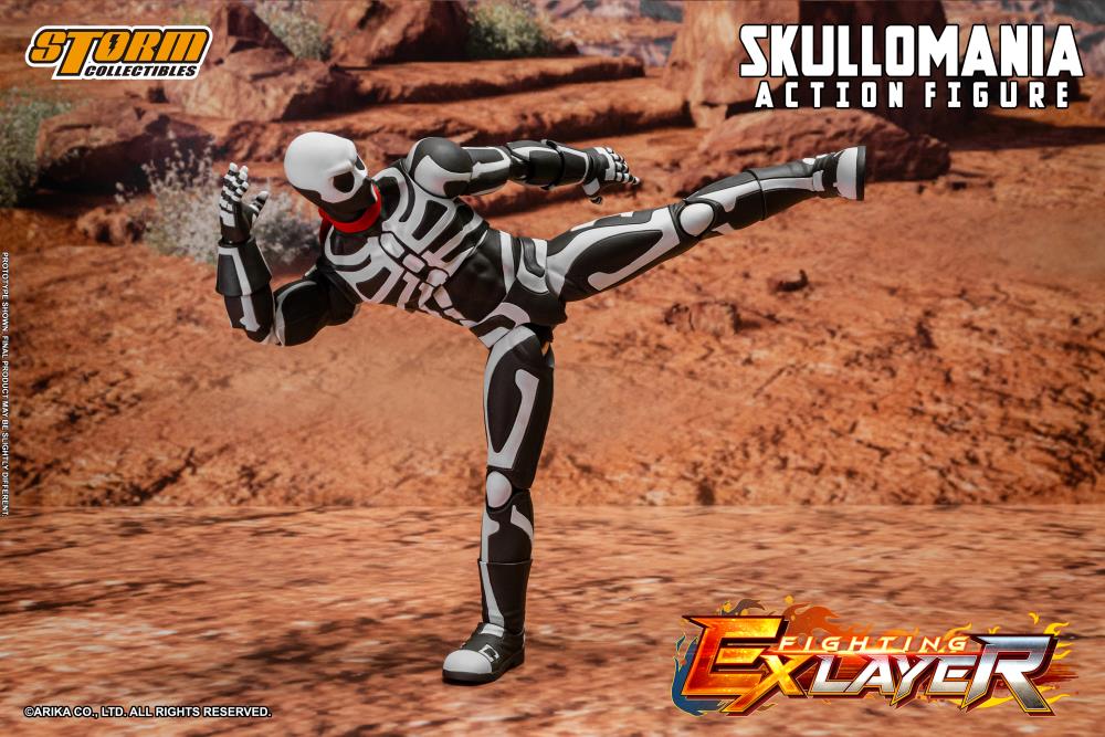 PREORDER SKULLOMANIA - FIGHTING EX LAYER Action Figure