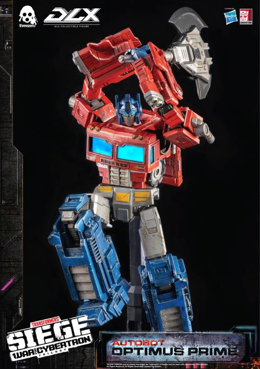 PREORDER Transformers: War for Cybertron Trilogy DLX Scale Collectible Series Autobot Optimus Prime Action Figure