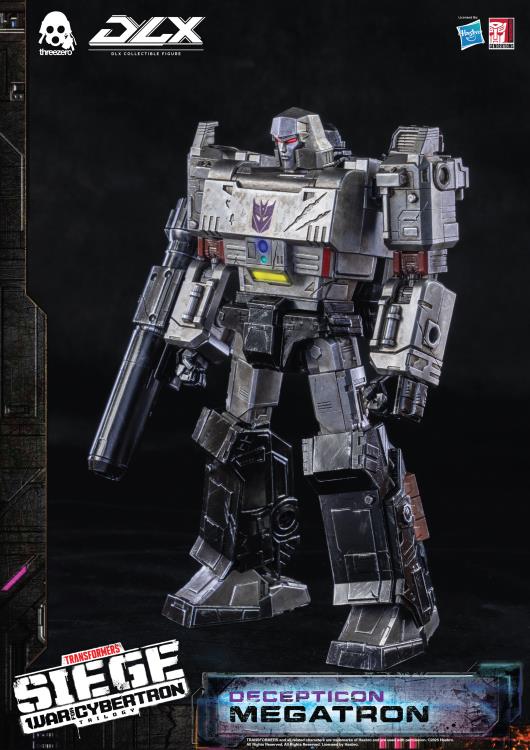 PREORDER Transformers: War for Cybertron Trilogy DLX Scale Collectible Series Decepticon Megatron Action Figure