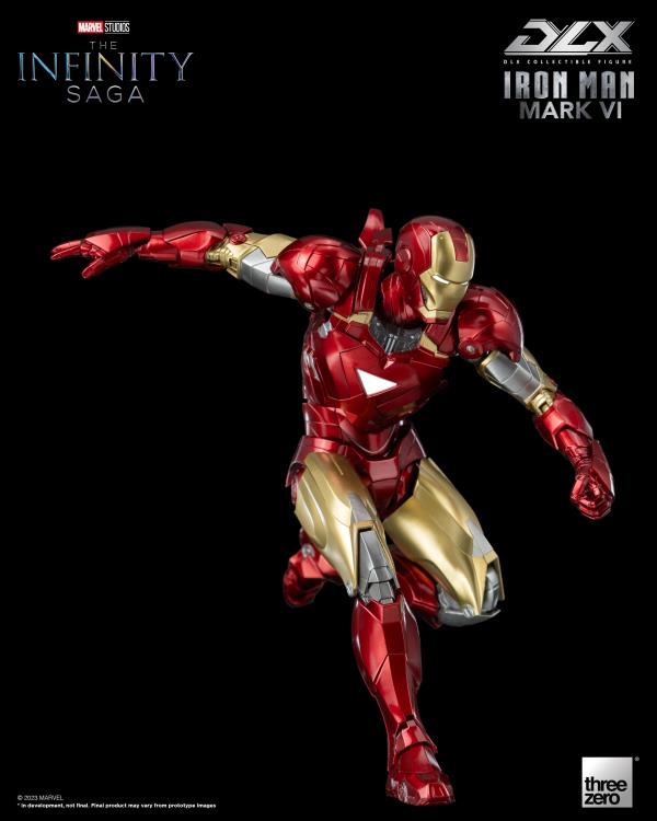 PREORDER Threezero Avengers: The Infinity Saga DLX Iron Man Mark 6 1/12 Scale Figure