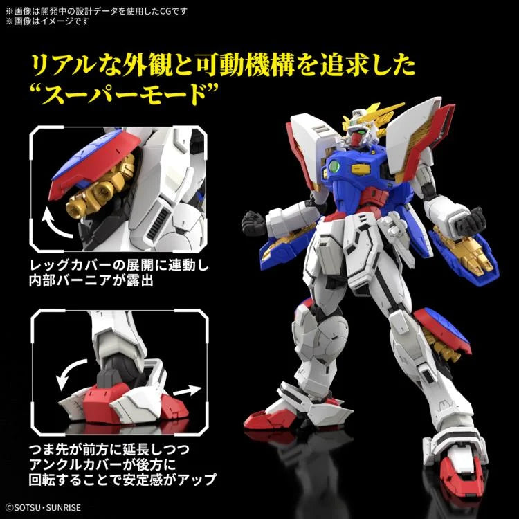 PREORDER Mobile Fighter G Gundam RG GF13-017NJ Shining Gundam 1/144 Scale Model Kit