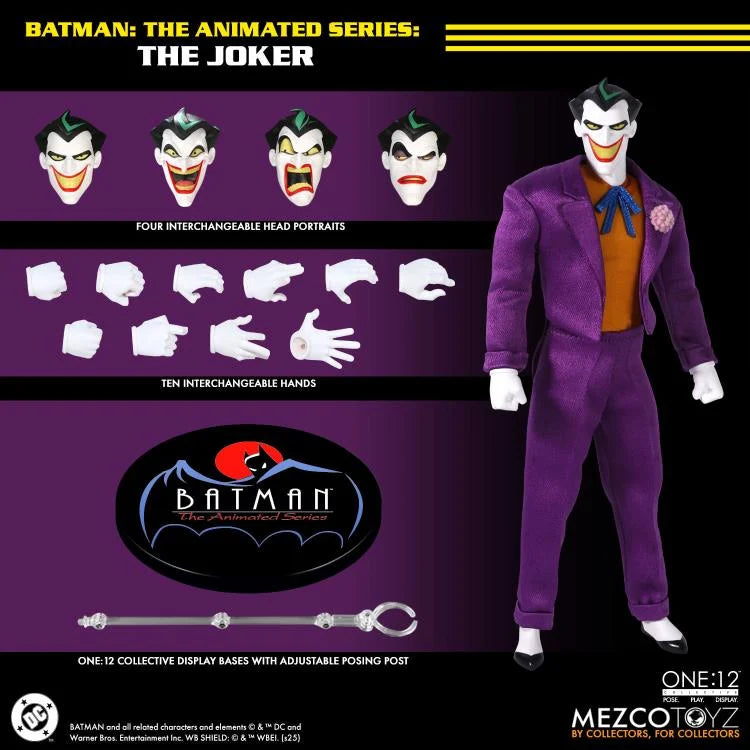PREORDER Batman: The Animated Series One:12 Collective The Joker Action Figure