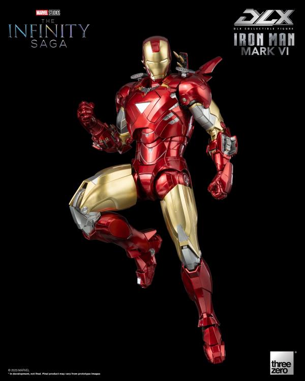 PREORDER Threezero Avengers: The Infinity Saga DLX Iron Man Mark 6 1/12 Scale Figure