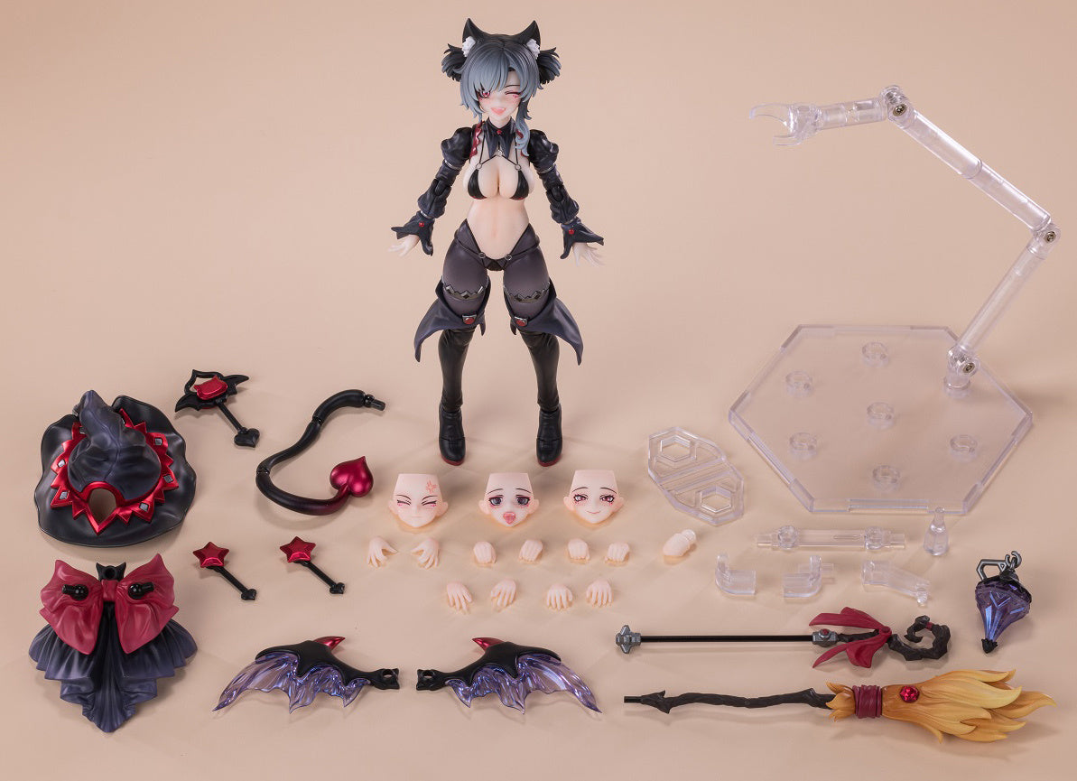 PREORDER Ciyuan Figurative 1/12 Trainee Witch MaoMao Hoshikawa Neco Black Hair Ver.