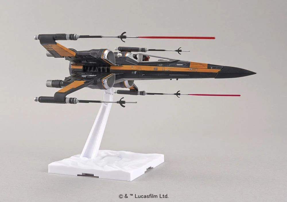 PREORDER Star Wars Poe's X-Wing Fighter 1/72 Scale Model Kit