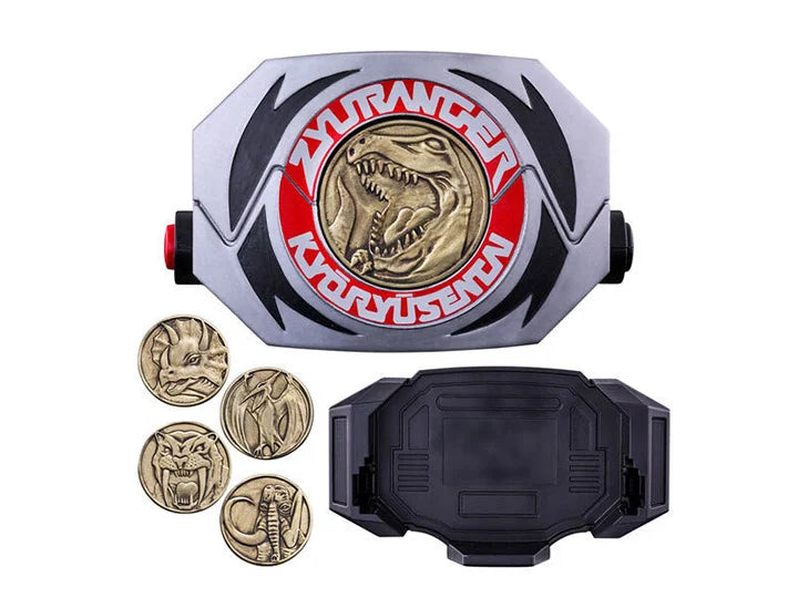 PREORDER Mighty Morphin Powre Rangers Kyoryu Sentai Zyuranger Dino Buckler (Memorial Edition) (5 SLOTS ONLY)