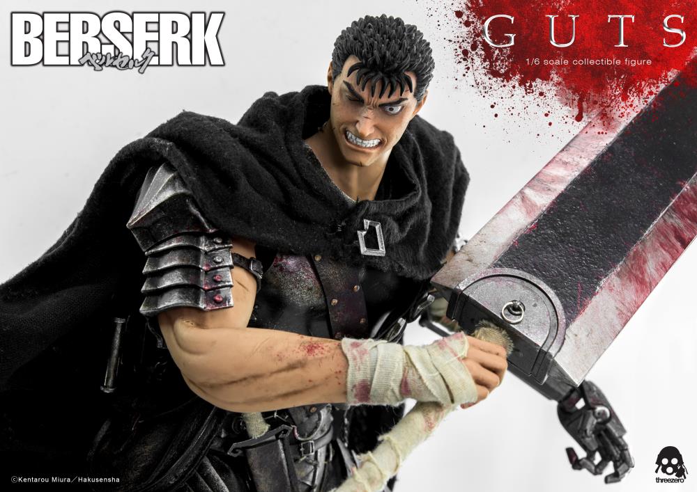 PREORDER Berserk SiXTH Guts (Black Swordsman Ver.) 1/6 Scale Figure