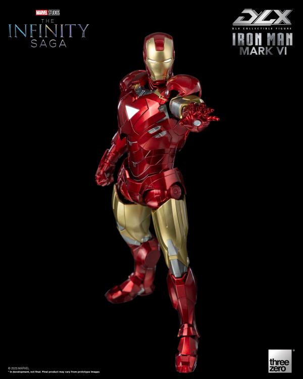 PREORDER Threezero Avengers: The Infinity Saga DLX Iron Man Mark 6 1/12 Scale Figure