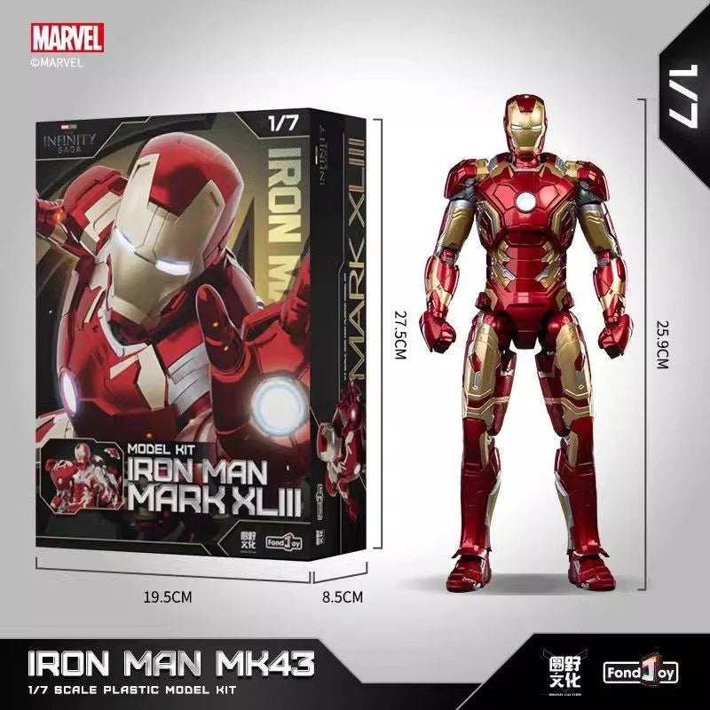 IN STOCK Fondjoy Iron Man Mark 43 1:7 Model Kit