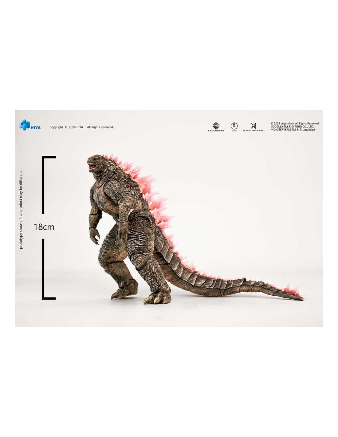 PREORDER Godzilla Evolved Ver. MonsterVerse Exquisite Basic Series. Godzilla x Kong The New Empire.