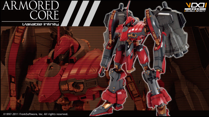 PREORDER 1/72 Nineball=Seraph (Reissue) Armored Core Plastic Model Kit