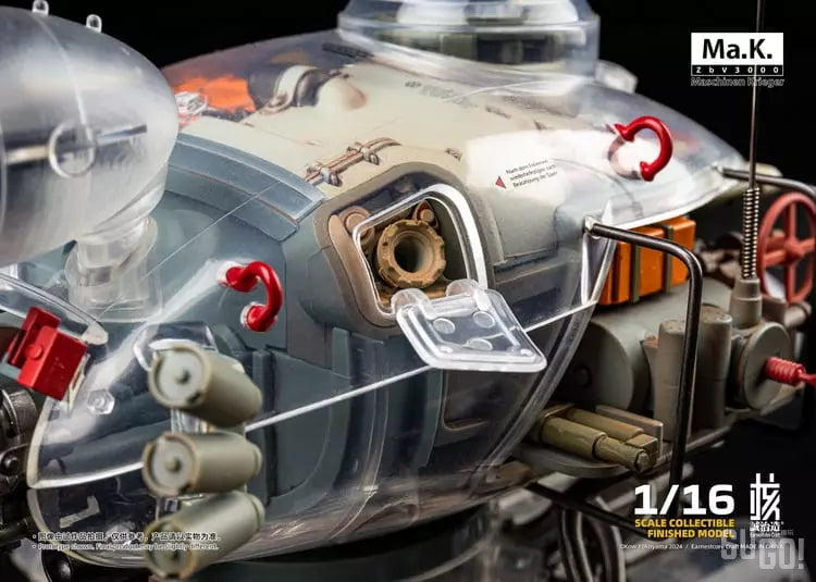PREORDER Earnestcore Craft Ma.K Krote & Kuster Transparent Limited Version 1/16 Action Figure