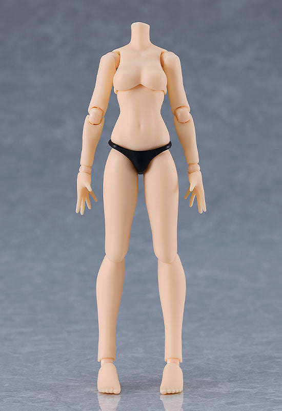 PREORDER figma Female Body (Mika) with Mini Skirt Chinese Dress Outfit (Black)