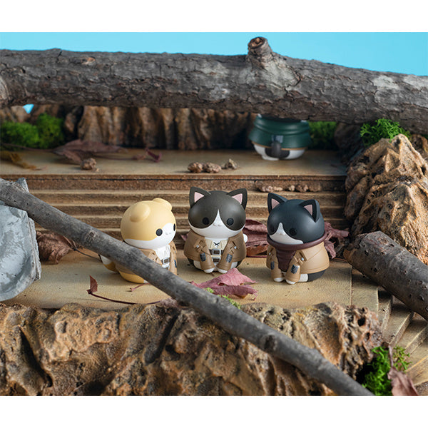 PREORDER SET OF 8 - MEGA CAT PROJECT Attack on Titan Attack on Tinyan Gathering Scout Regiment danyan