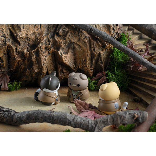 PREORDER SET OF 8 - MEGA CAT PROJECT Attack on Titan Attack on Tinyan Gathering Scout Regiment danyan