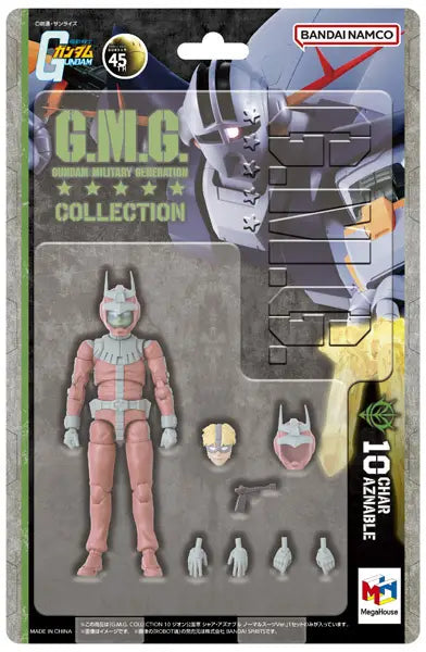 PREORDER G.M.G. COLLECTION 10 Mobile Suit Gundam Principality of Zeon Char Aznable Normal Suit Ver.