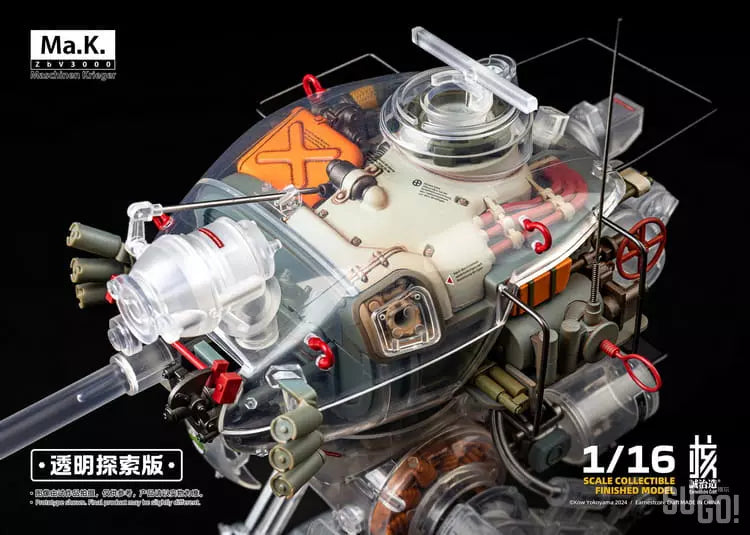 PREORDER Earnestcore Craft Ma.K Krote & Kuster Transparent Limited Version 1/16 Action Figure