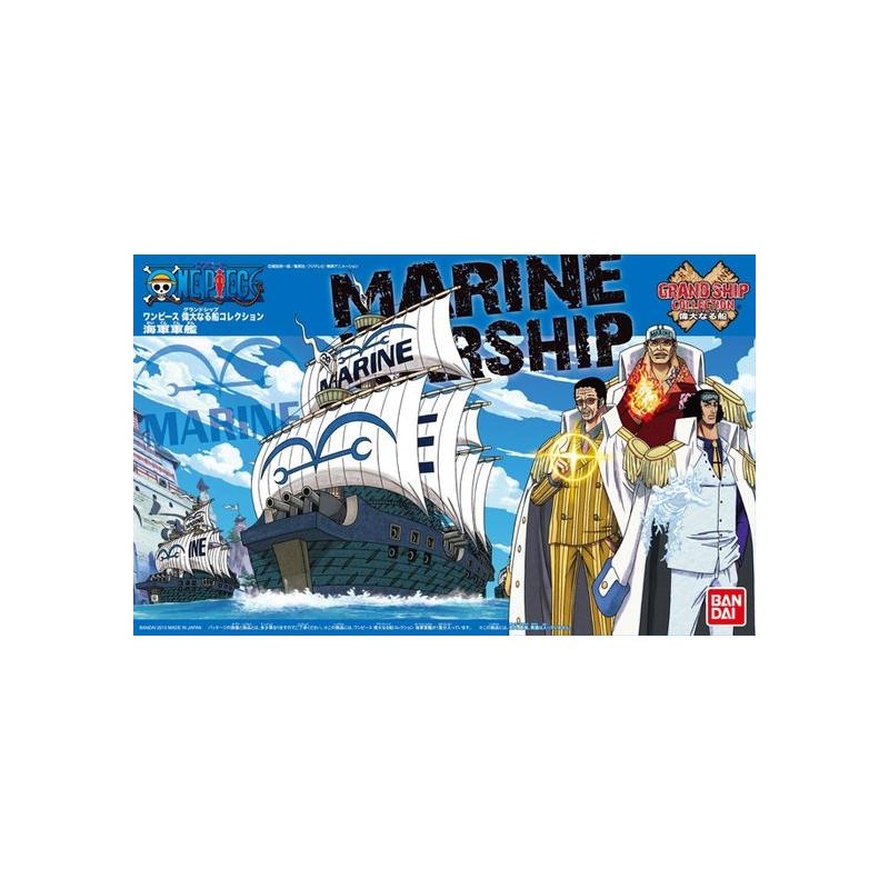 IN STOCK One Piece Grand Ship Collection: Marine Ship