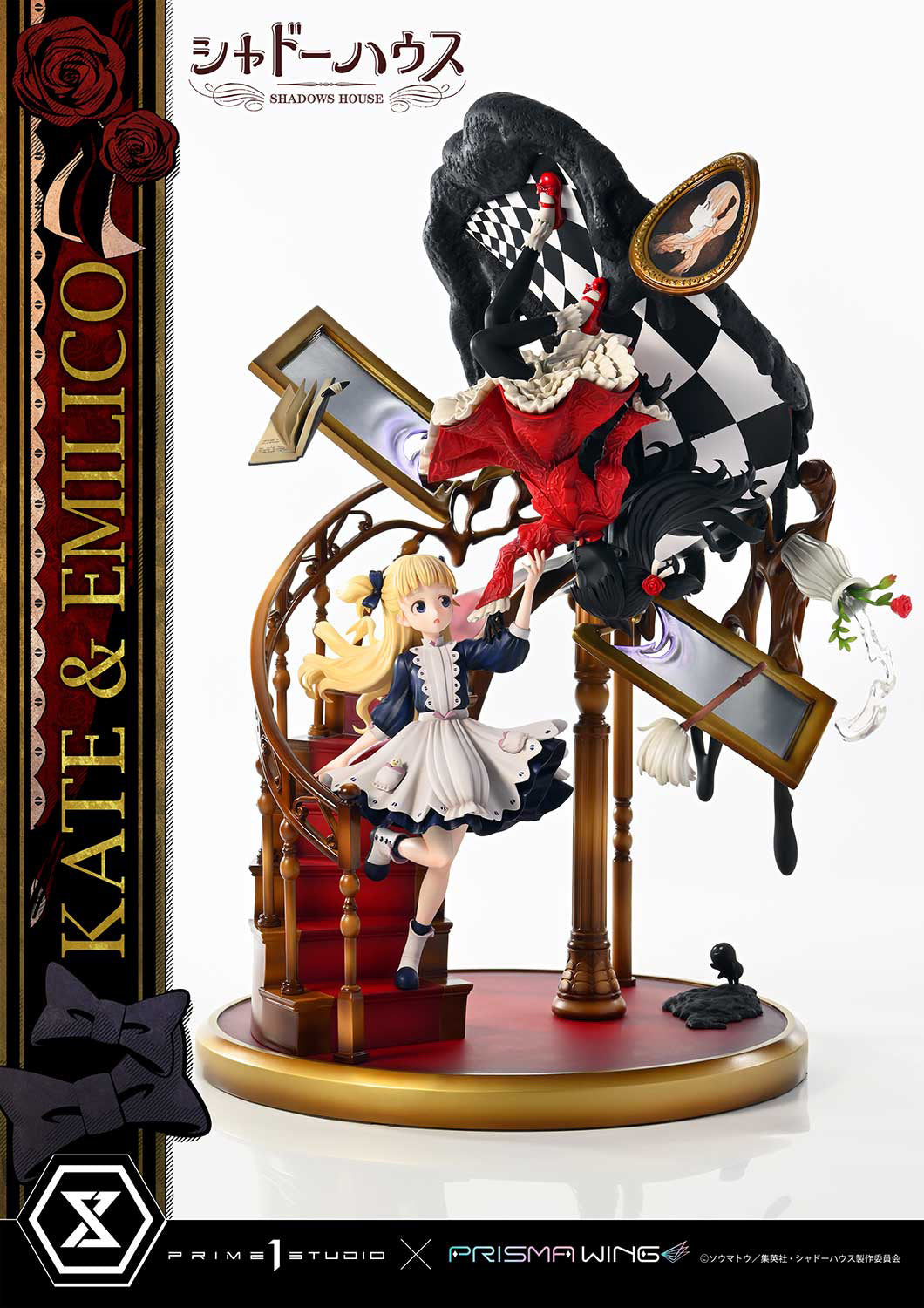 PREORDER 1/7 PRISMA WING Shadow House Kate & Emilico Statue