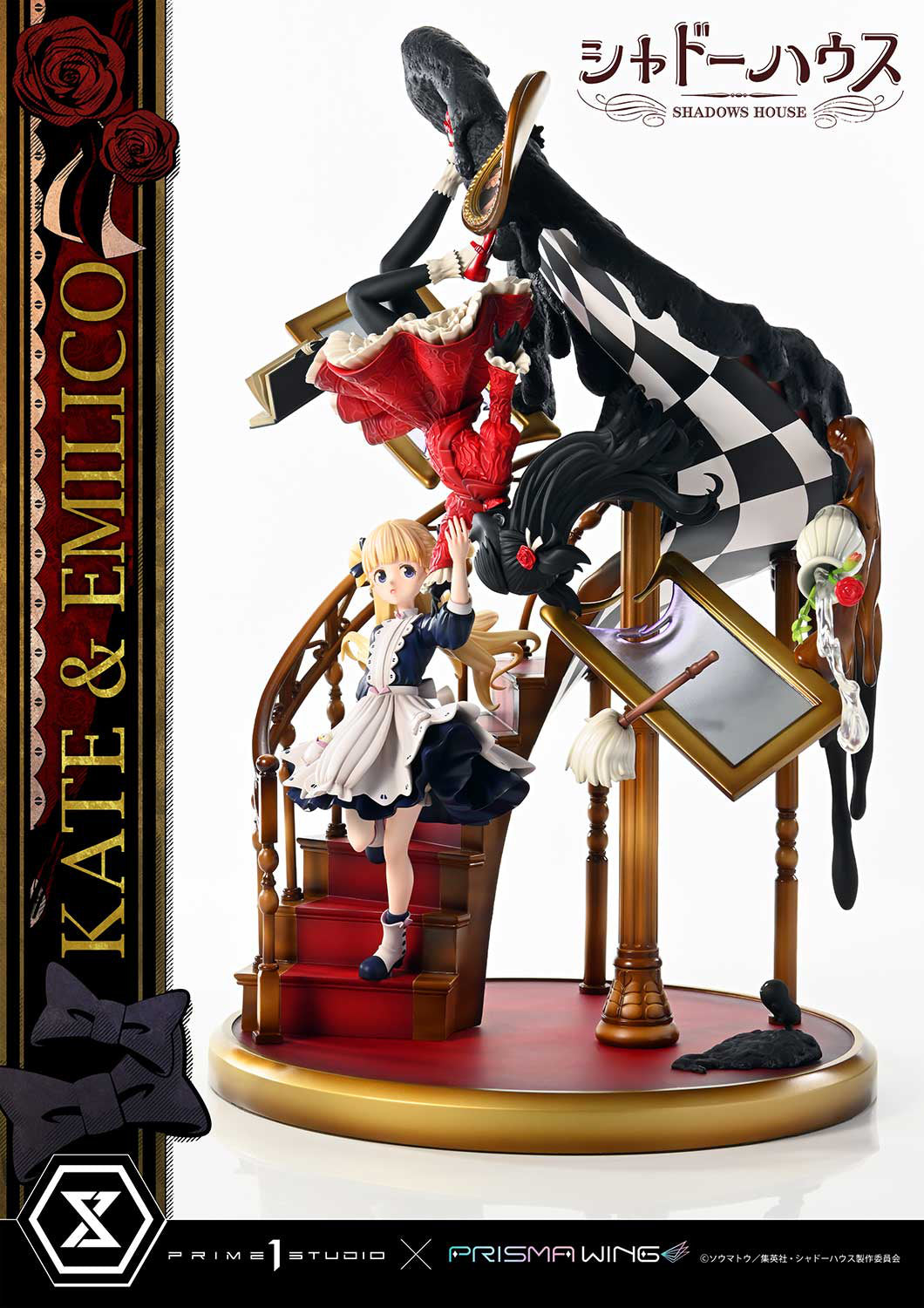 PREORDER 1/7 PRISMA WING Shadow House Kate & Emilico Statue