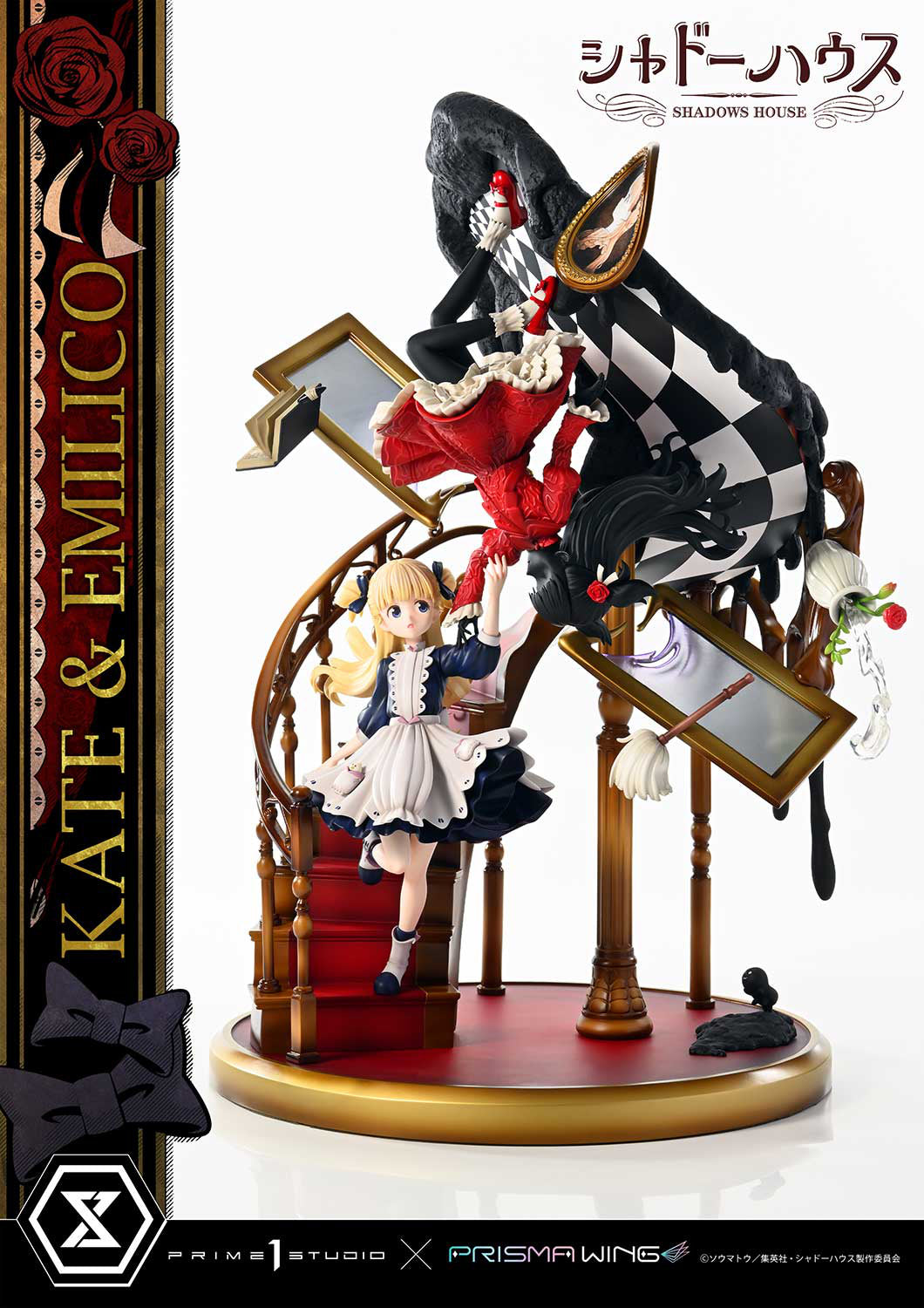 PREORDER 1/7 PRISMA WING Shadow House Kate & Emilico Statue