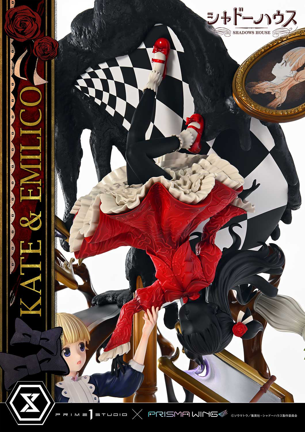 PREORDER 1/7 PRISMA WING Shadow House Kate & Emilico Statue