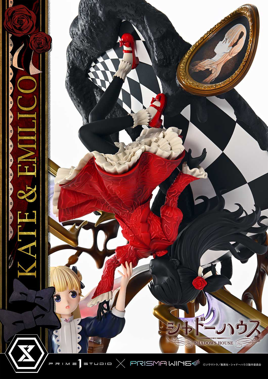 PREORDER 1/7 PRISMA WING Shadow House Kate & Emilico Statue