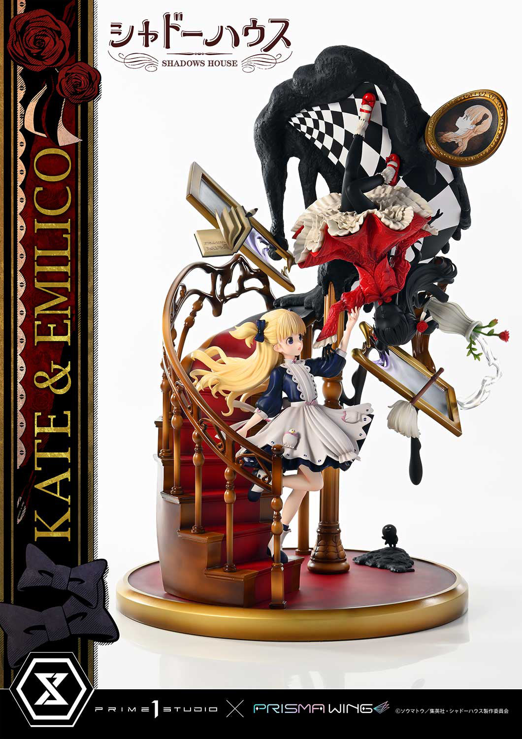 PREORDER 1/7 PRISMA WING Shadow House Kate & Emilico Statue