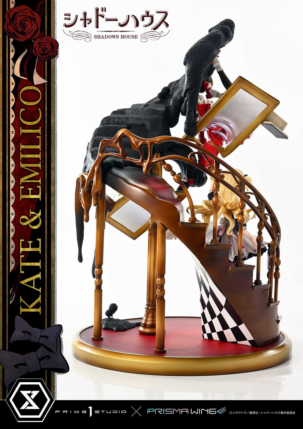PREORDER 1/7 PRISMA WING Shadow House Kate & Emilico Statue