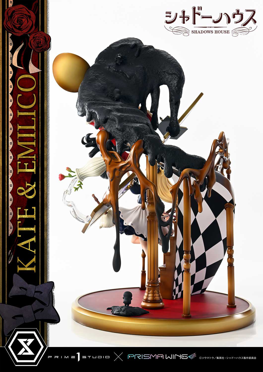 PREORDER 1/7 PRISMA WING Shadow House Kate & Emilico Statue